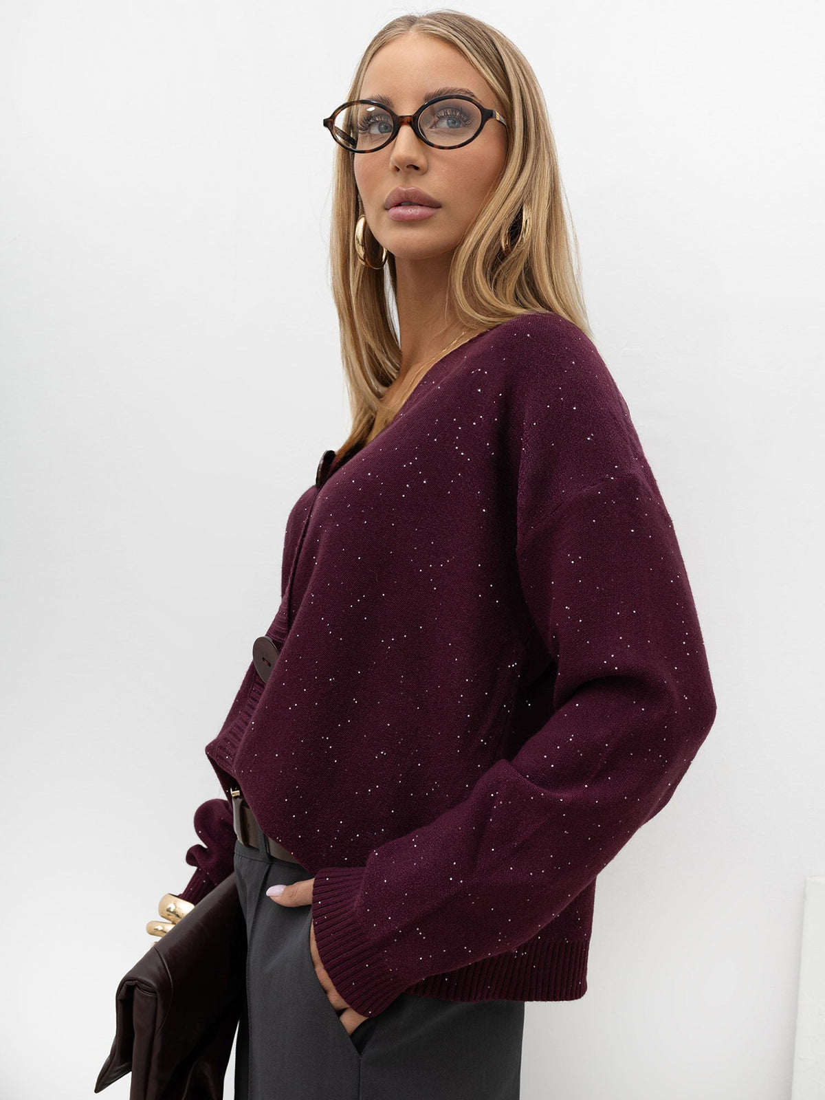 Shannon - Cardigan Elegante da Donna in Viscosa