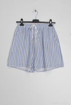 Pantaloncini rigati in cotone