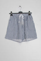 Pantaloncini rigati in cotone
