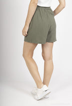 Pantaloncini in garza di cotone