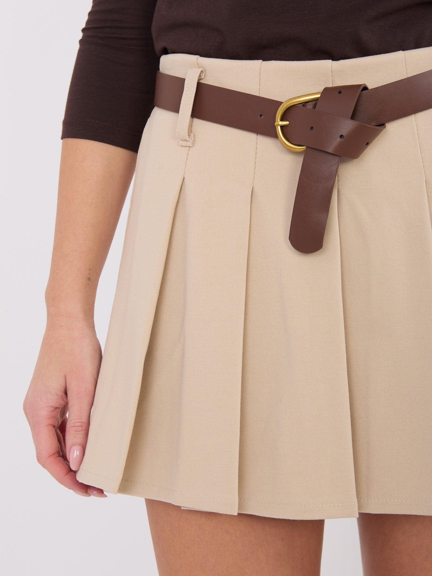 Beige / Universale Shorts/gonna - MACY - 222211