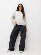 Suki - Felpa Casual da Donna Senza Cappuccio a Girocollo