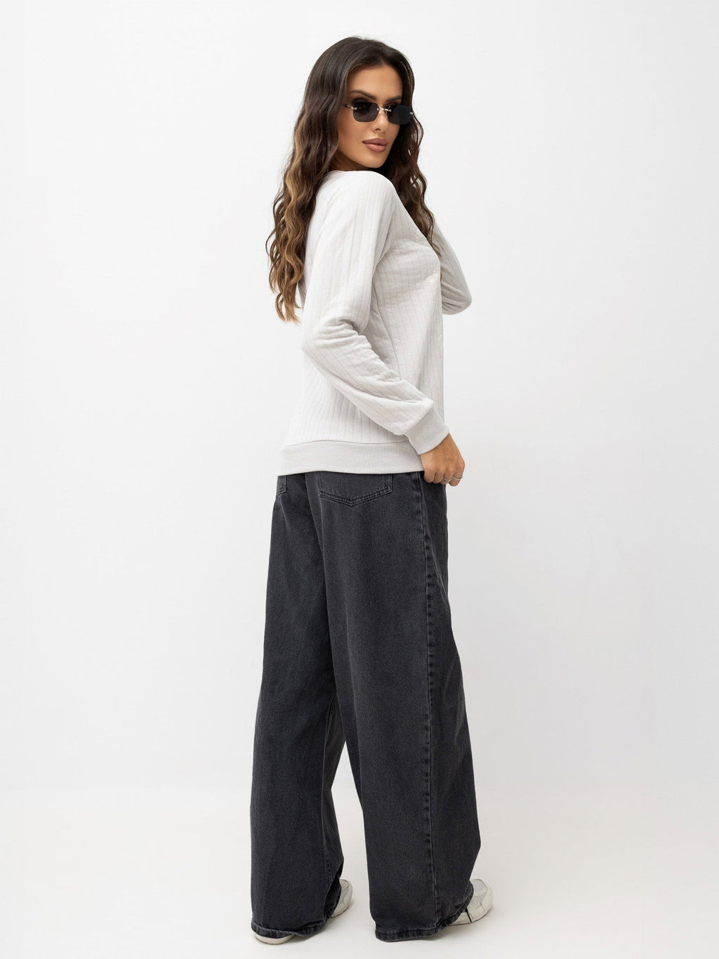 Suki - Felpa Casual da Donna Senza Cappuccio a Girocollo