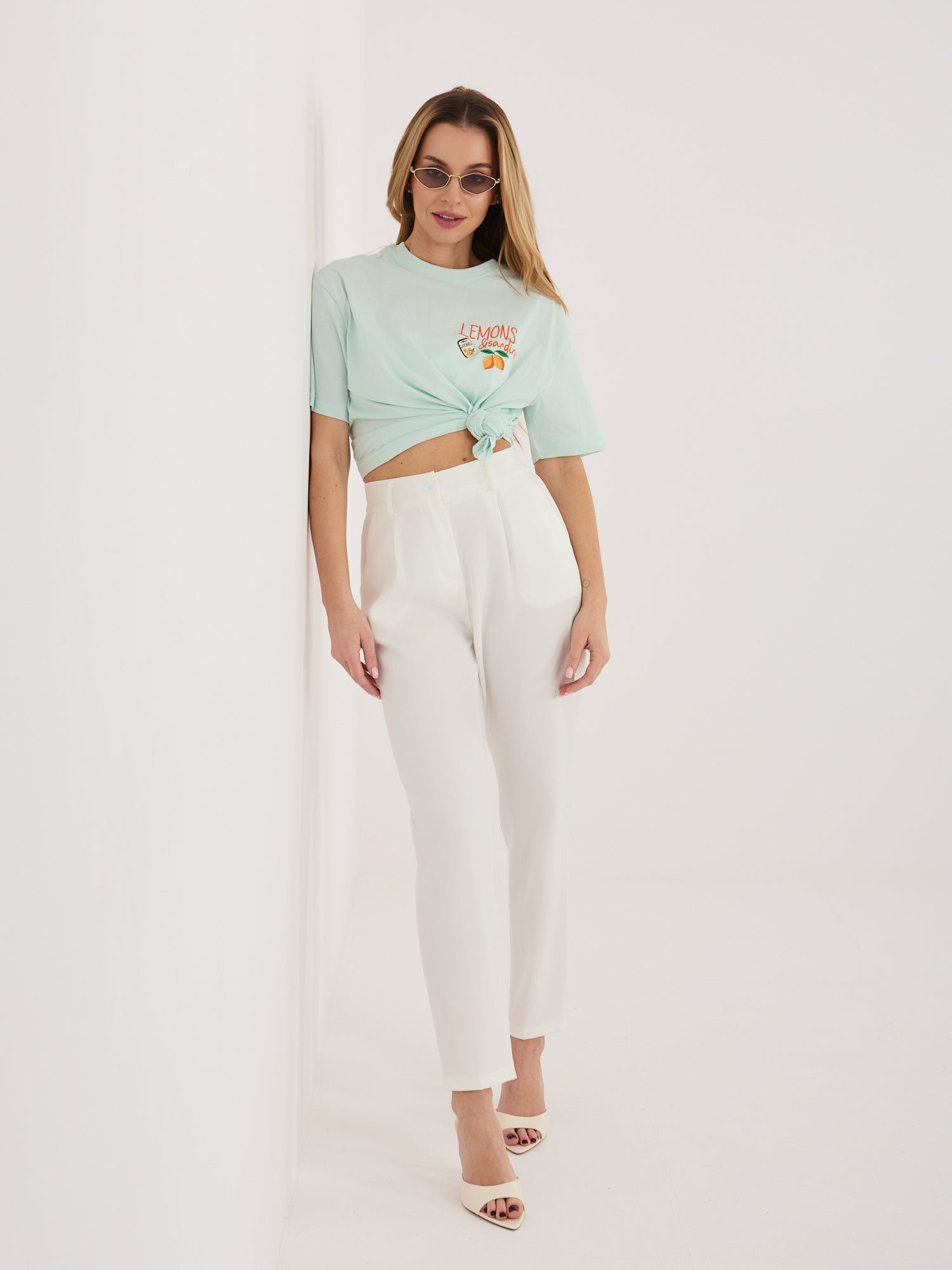 T-shirt in 100% Cotone con Stampa Grafica coloratissima