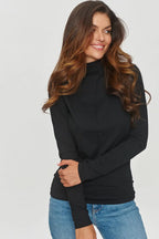 T-shirt basic da donna in viscosa di alta qualità - 200135