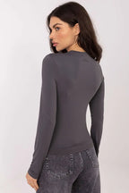 T-shirt da donna basic in a - 221941