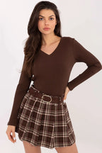 T-shirt donna in cotone a e V - 221814