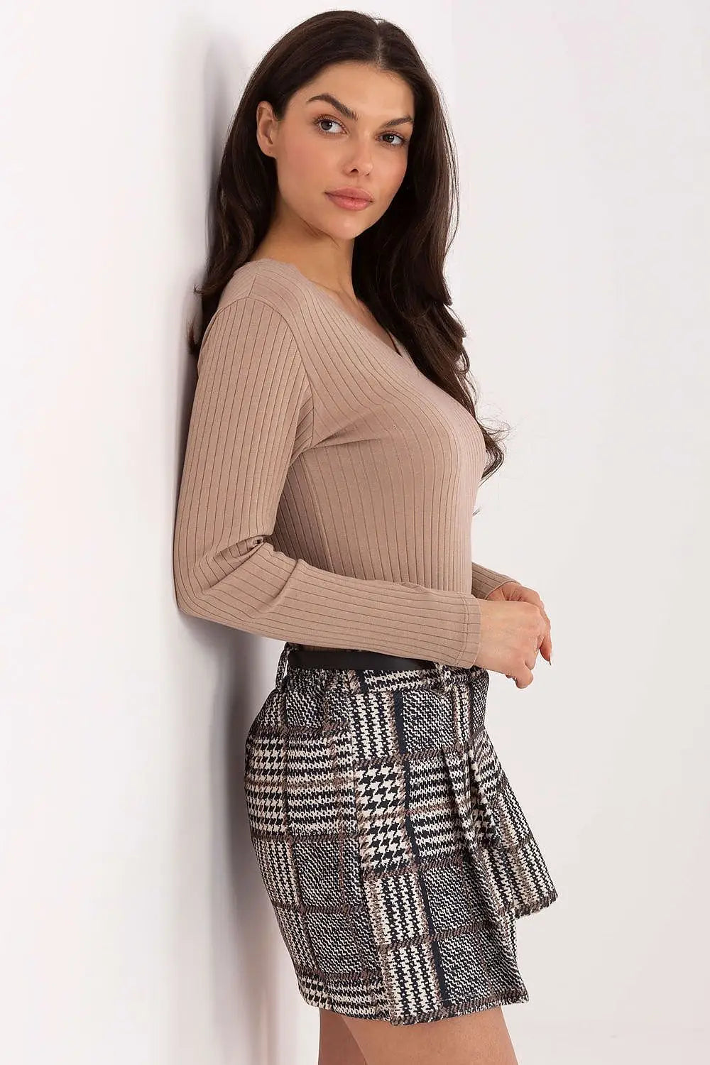 T-shirt donna in cotone a e V - 221814