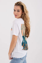 T-shirt da donna in cotone - 221938