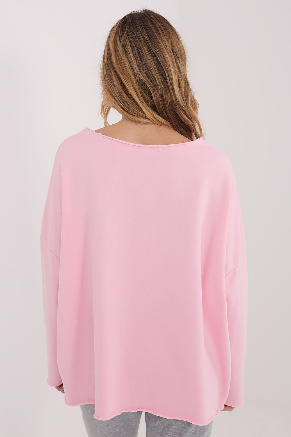 T-shirt oversize in cotone elasticizzato - 223323