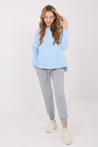 T-shirt oversize in cotone elasticizzato - 223323