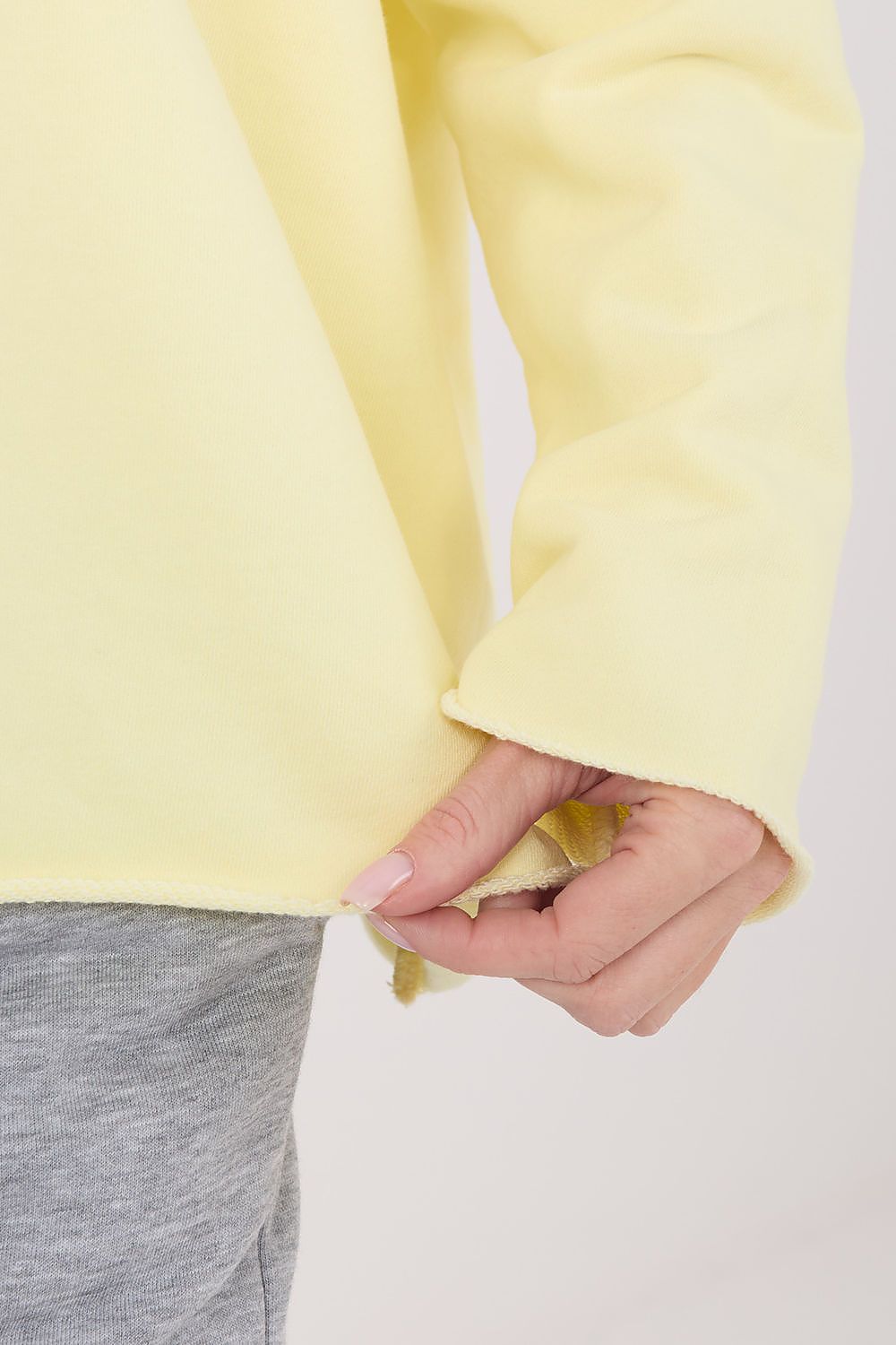 T-shirt oversize in cotone elasticizzato - 223323