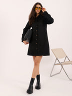 Tatum - Abito Camicista Corto in Denim di Cotone