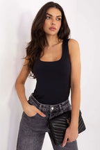 Top basic da donna in con quadro - 221949