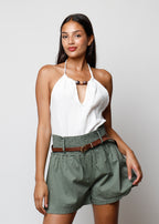 Top con perline - 0173