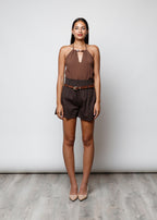 Top con perline - 0173