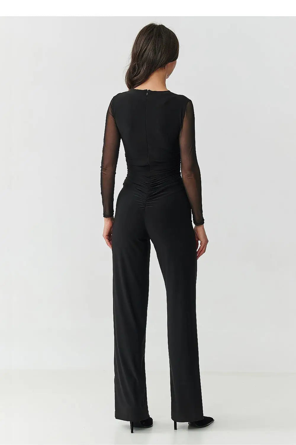 Tuta Jumpsuit nera elegante - 218108