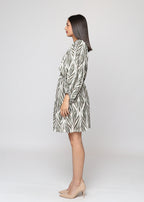 Short viscose dress