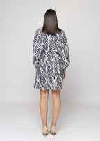 Short viscose dress