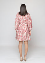 Short viscose dress