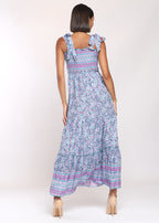 Long dress with shoulder strap