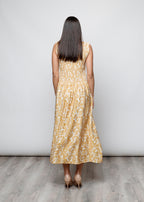 Sleeveless viscose dress
