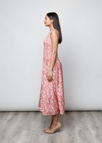 Sleeveless viscose dress