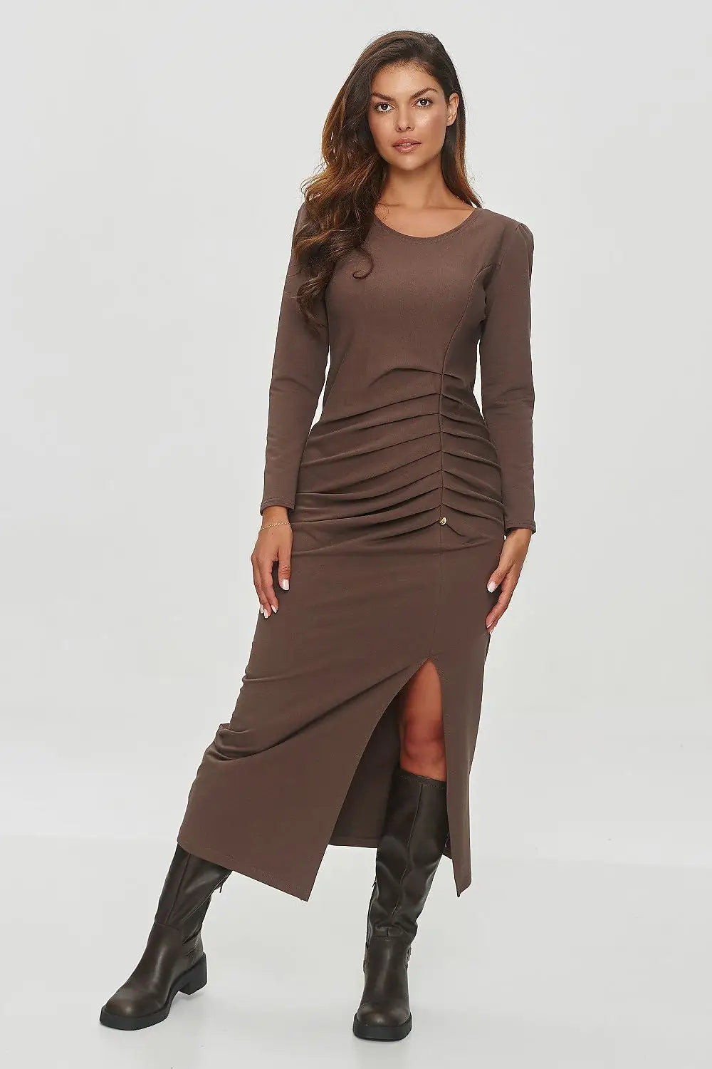 Vestito da giorno in cotone elasticizzato - 200033