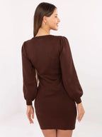 Vestito da giorno in maglia con taglio a matita - 221410