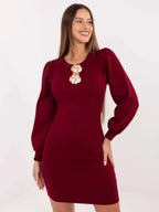 Vestito da giorno in maglia con taglio a matita - 221410