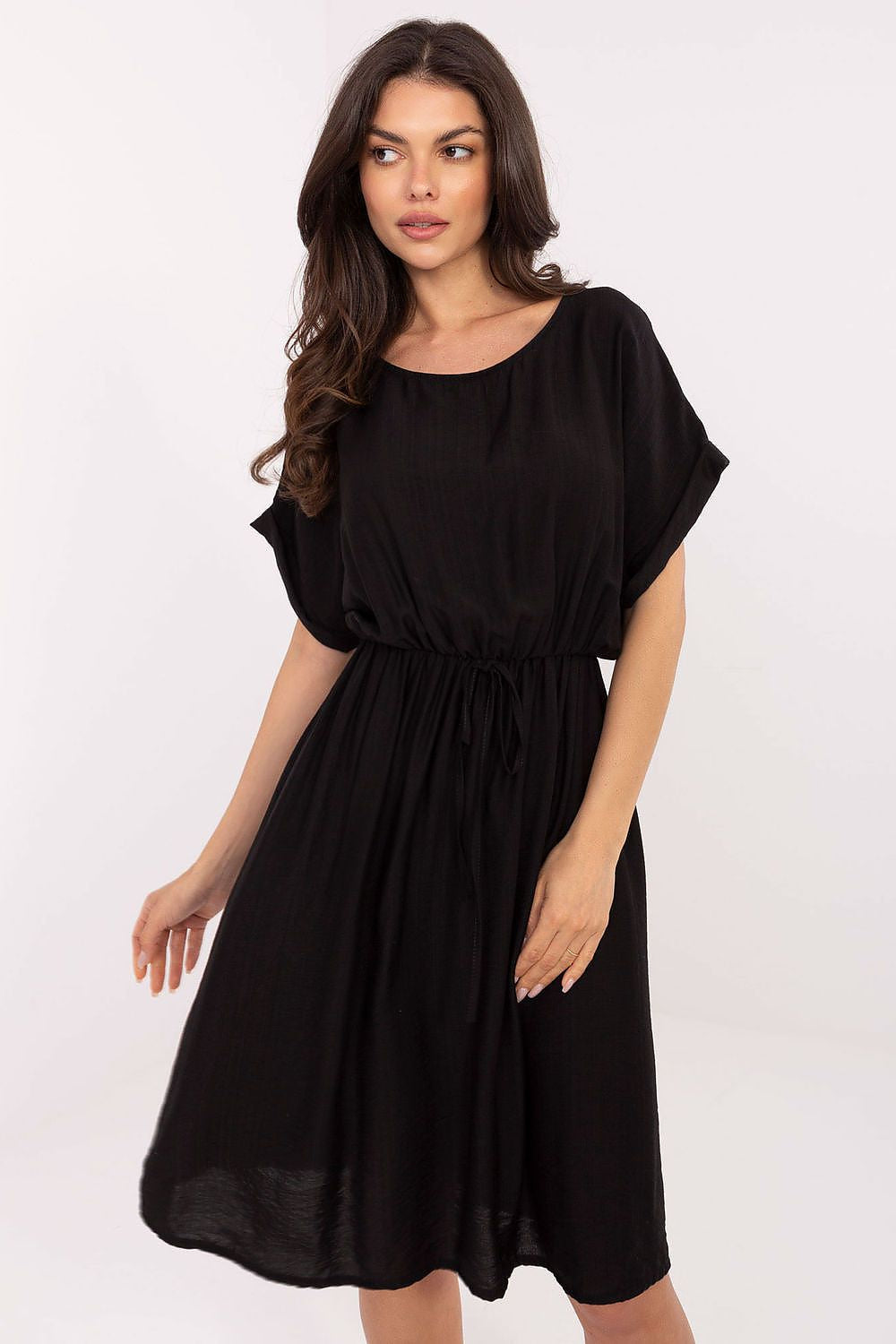 Nero / Taglia unica Vestito estivo in viscosa - 215209