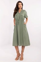 Verde / Taglia unica Vestito da giorno - 213595