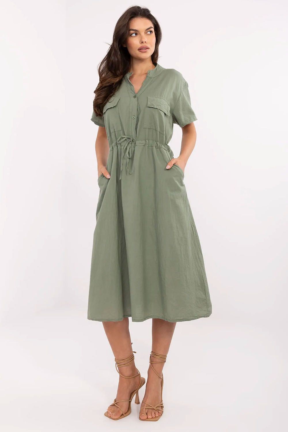 Verde / Taglia unica Vestito da giorno - 213595