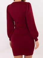 Vestito da giorno in maglia con taglio a matita - 221410