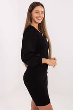 Vestito da giorno in maglia con taglio a matita - 221410