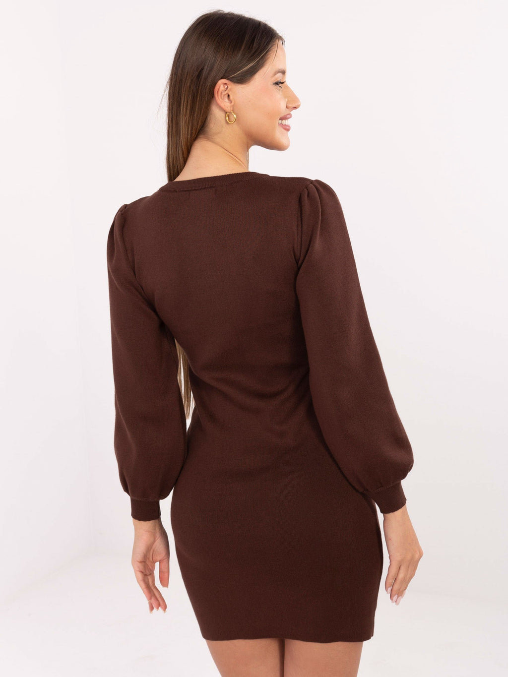 Vestito da giorno in maglia con taglio a matita - 221410