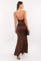 Vestito lungo con profondo - 221318