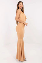 Vestito lungo con profondo - 221318