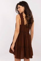 Vestito in mussola di cotone naturale - 213605