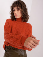 Vida 4 - Maglione da Donna a Collo Alto in Viscosa