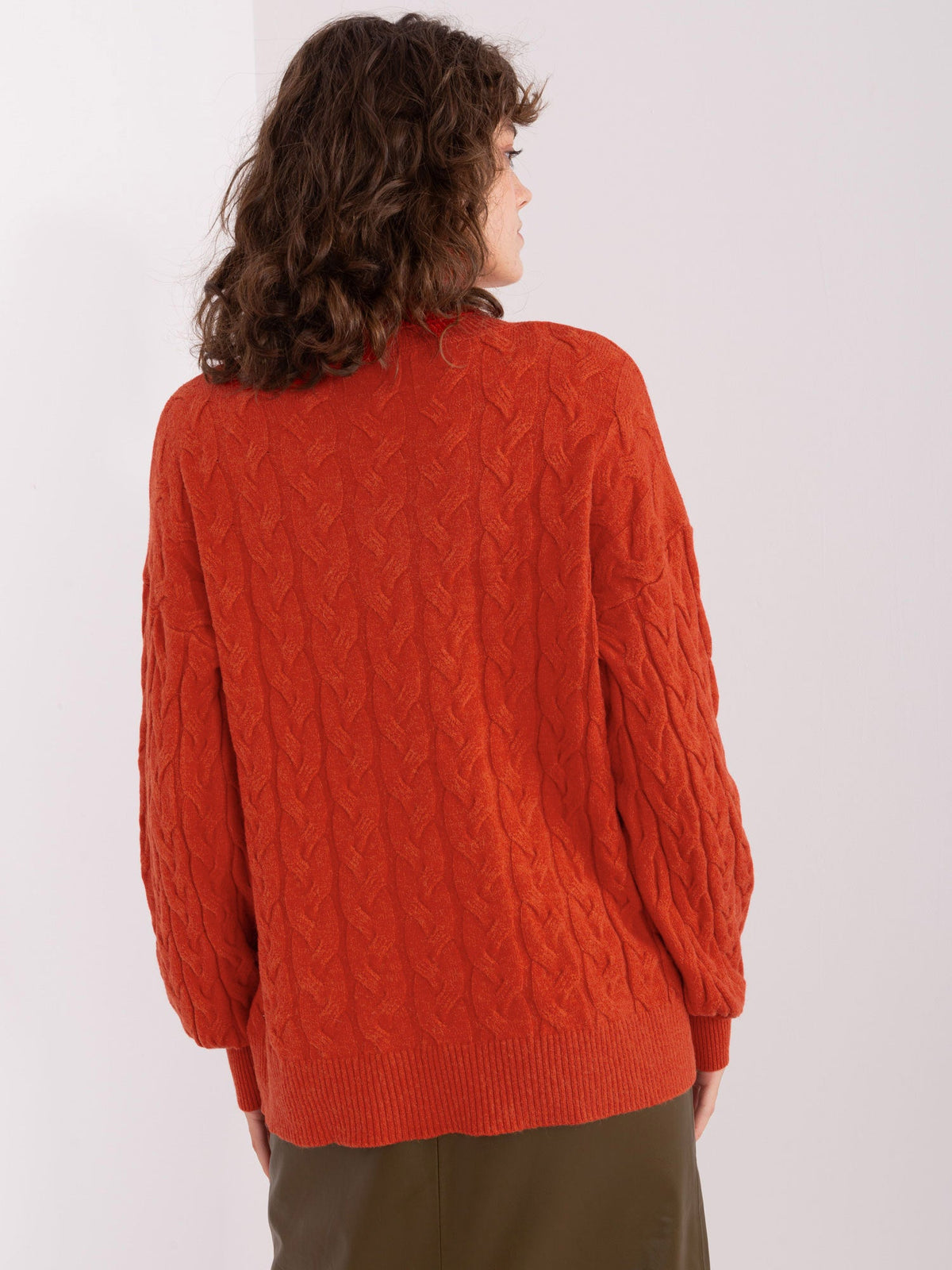 Vida 4 - Maglione da Donna a Collo Alto in Viscosa
