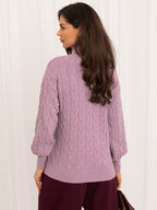 Vida 4 - Maglione da Donna a Collo Alto in Viscosa