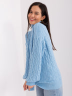 Vida 5 - Maglione da Donna a Collo Alto in Viscosa