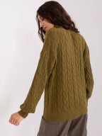Vida 5 - Maglione da Donna a Collo Alto in Viscosa